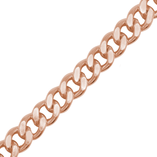 Bulk / Spooled Heavy Flat Curb Chain in 14K Rose Gold-Filled (4.20 mm - 5.80 mm)