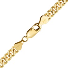 Load image into Gallery viewer, Finished Heavy Flat Curb Anklet in 14K Gold-Filled
