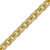 Bulk / Spooled Heavy Round Semi-Solid Cable Chain in 14K Yellow Gold (1.05 mm - 3.80 mm)