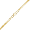 Chelsea Semi-Solid Cable Anklet in 14K Yellow Gold