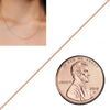 Bulk / Spooled Heavy Round Cable Chain in 14K & 18K Rose Gold (0.70 mm - 3.00 mm)