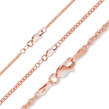 Load image into Gallery viewer, Chelsea Cable Bracelet in 18K Rose Gold
