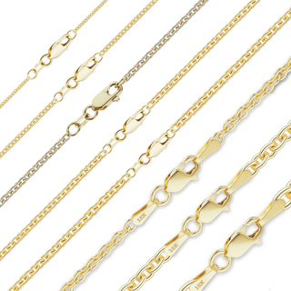 Chelsea Cable Anklet in 18K Yellow Gold