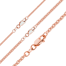 Load image into Gallery viewer, Chelsea Cable Anklet in 18K Rose Gold
