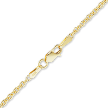 Load image into Gallery viewer, Chelsea Cable Anklet in 18K Yellow Gold
