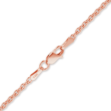 Load image into Gallery viewer, Chelsea Cable Anklet in 14K Rose Gold
