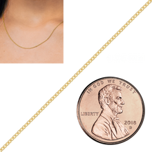 Load image into Gallery viewer, Bulk / Spooled Heavy Round Semi-Solid Cable Chain in 14K Yellow Gold (1.05 mm - 3.80 mm)
