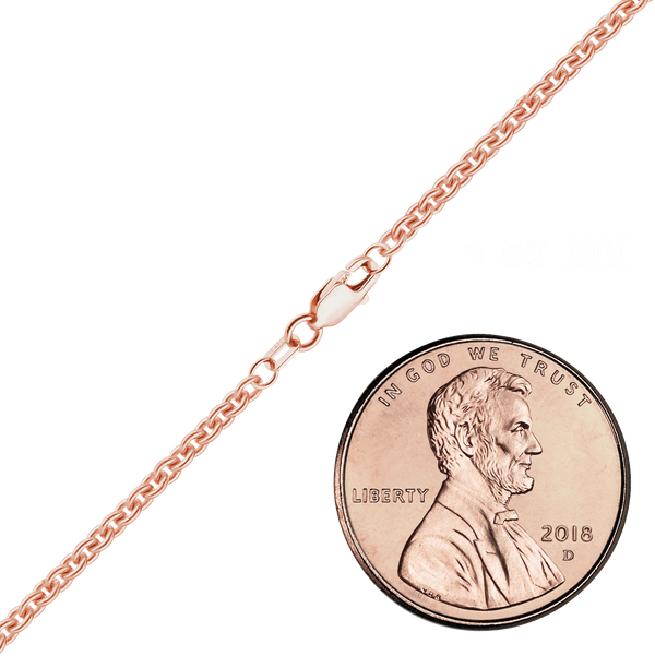 Chelsea Cable Bracelet in 14K Rose Gold
