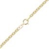 Chelsea Cable Necklace with Spring Ring in 14K Yellow Gold