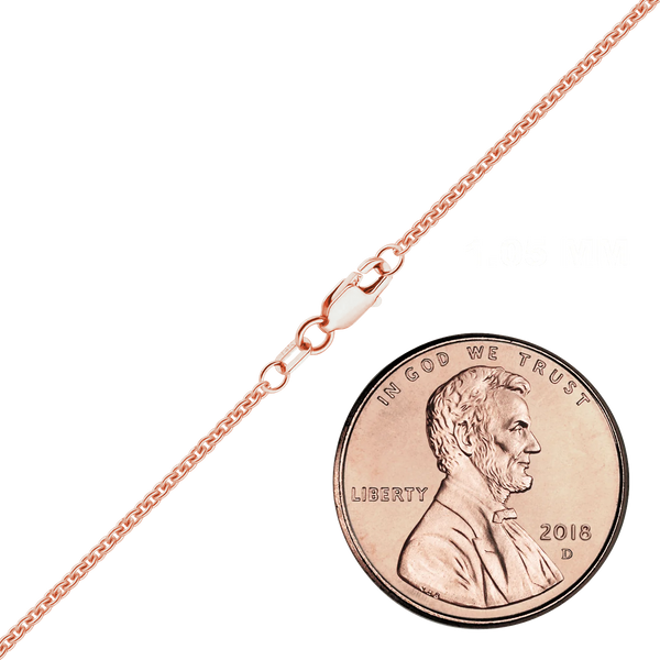 Chelsea Cable Bracelet in 14K Rose Gold