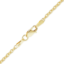 Load image into Gallery viewer, Chelsea Cable Anklet in 18K Yellow Gold
