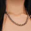 Chelsea Cable Chain Necklace in Sterling Silver
