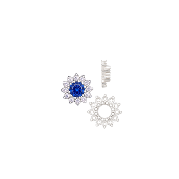 ITI NYC 12 Stone Round Cluster Tops (2.70 mm - 6.50 mm)