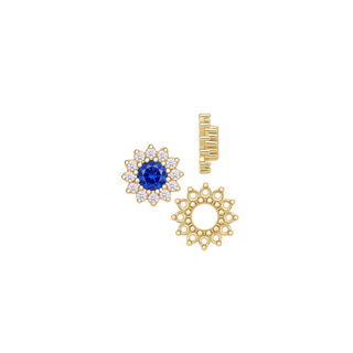 ITI NYC 12 Stone Round Cluster Tops (2.70 mm - 6.50 mm)