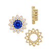 ITI NYC 12 Stone Round Cluster Tops (2.70 mm - 6.50 mm)