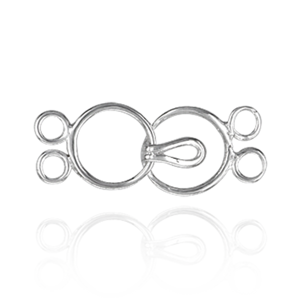 Toggles in Sterling Silver (23 x 9 mm - 20 x 10 mm)