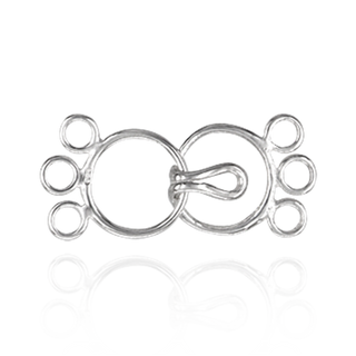 Toggles in Sterling Silver (23 x 9 mm - 20 x 10 mm)