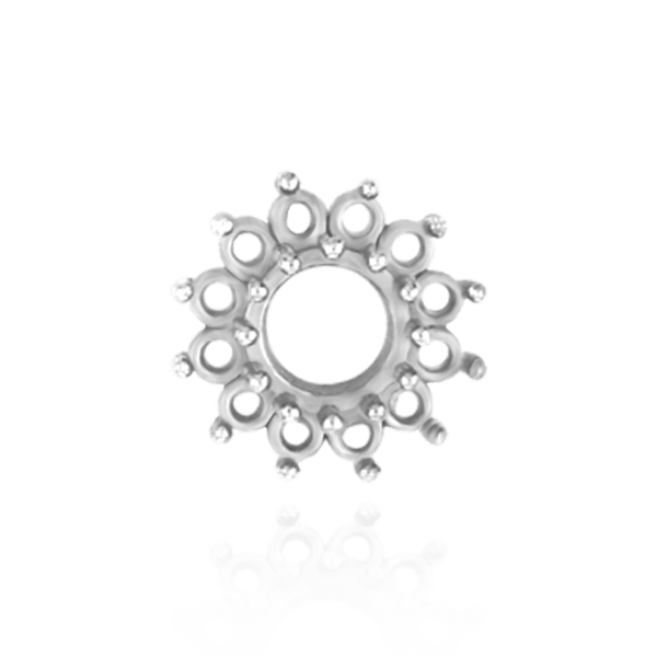 ITI NYC Round Cluster Tops (12-20 Side Stones | 6.50 mm - 15.00 mm)