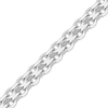 Bulk / Spooled Classic Bizmark Chain in Sterling Silver (1.90 mm - 5.60 mm)