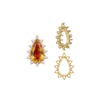 ITI NYC 12 Stone Pear Shape Cluster Tops (6.00 x 4.00 mm - 20.00 x 12.00 mm)