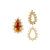 ITI NYC 12 Stone Pear Shape Cluster Tops (6.00 x 4.00 mm - 20.00 x 12.00 mm)