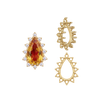 ITI NYC 12 Stone Pear Shape Cluster Tops (6.00 x 4.00 mm - 20.00 x 12.00 mm)