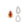 ITI NYC 12 Stone Pear Shape Cluster Tops (6.00 x 4.00 mm - 20.00 x 12.00 mm)