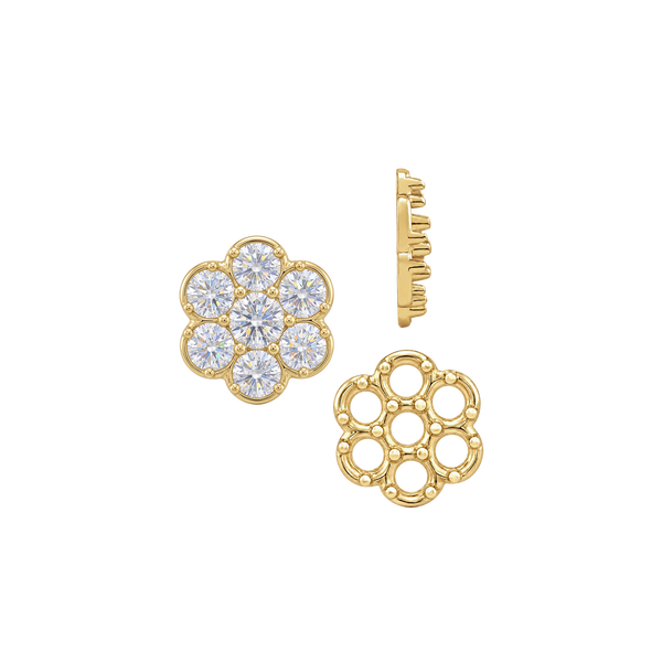 ITI NYC 7 Stone Cluster Tops (7.00 x 1.00 mm - 7.00 x 3.80 mm)