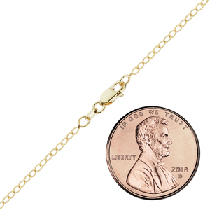 Clinton St. Cable Anklet in 18K Yellow Gold