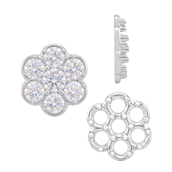 ITI NYC 7 Stone Cluster Tops (7.00 x 1.00 mm - 7.00 x 3.80 mm)