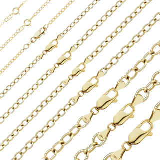 Clinton St. Cable Anklet in 14K Yellow Gold