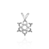 ITI NYC 7 Stone Round Cluster Pendants (3.40 mm - 5.20 mm)
