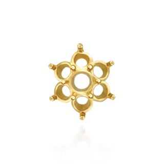 ITI NYC Concave 6 Stone Cluster Tops (3.40 mm - 5.20 mm)