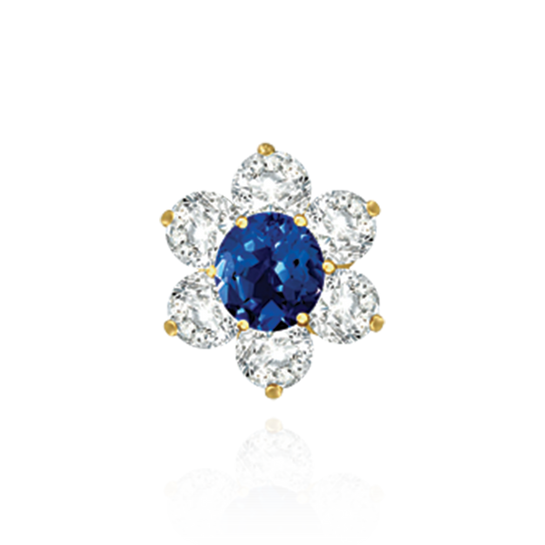 ITI NYC Concave 6 Stone Cluster Tops (3.40 mm - 5.20 mm)