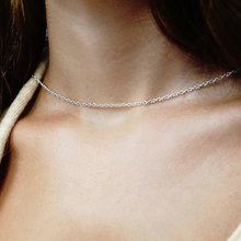 Load image into Gallery viewer, Clinton St. Cable Necklace in 14K White Gold
