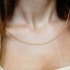 Clinton St. Cable Necklace in 18K Yellow Gold