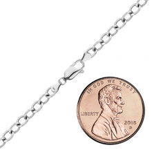Load image into Gallery viewer, Clinton St. Cable Anklet in 14K White Gold
