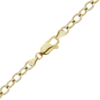 Clinton St. Cable Anklet in 18K Yellow Gold