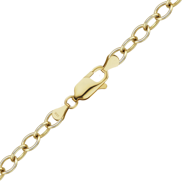 Clinton St. Cable Necklace in 18K Yellow Gold