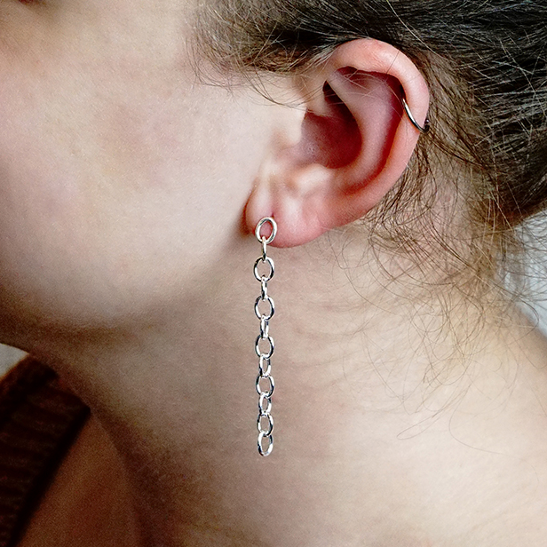 Clinton St. Cable Chain Earrings