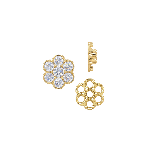 ITI NYC 7 Stone Cluster Tops (7.00 x 1.00 mm - 7.00 x 3.80 mm)