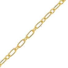 Load image into Gallery viewer, Bulk / Spooled Long &amp; Short Cable Chain in 14K Yellow Gold (1.60 mm - 2.50 mm)
