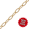 Bulk / Spooled Textured Light Round Cable Chain in 14K Gold-Filled (3.30 mm)
