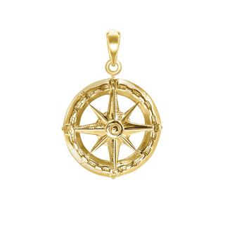 Compass Charm (40 x 29mm)