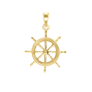 Shipwheel Charm (35 x 24 mm)
