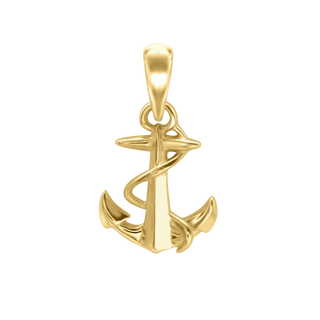 Tiny Anchor Charm (18 x 16 mm)