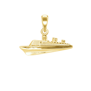 Small Ship Charm (15 x 20mm)