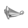 Large Sailboat Bracelet Top in Sterling Silver (36 x 26mm)
