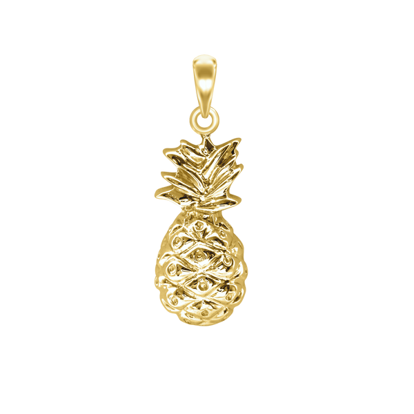 Large Pineapple Charm (34 x 12 mm)