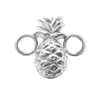 Pineapple Bracelet Top in Sterling Silver (28 x 25mm)